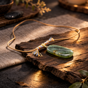 T14A Second-rate Hetian Necklace (Random Style)