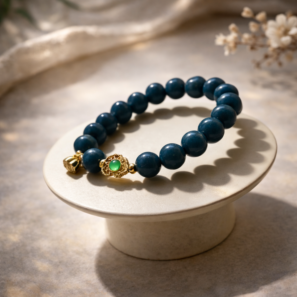 T33 Golden Leaf Wisdom Bracelet